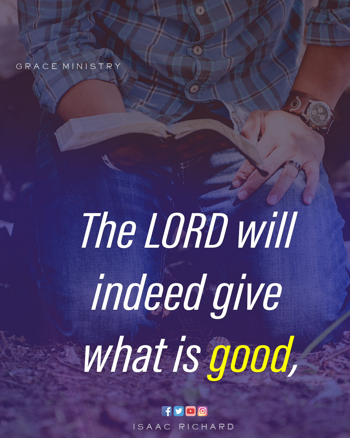 Thank you for today’s promise. I humbly ask you to fill me with your Holy Spirit.  Lord, grant me your presence, joy and strengthen me. Graciously, enable me to walk righteously and inherit your plans for my life.